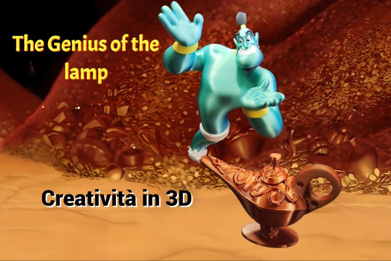 The Genius of the lamp 