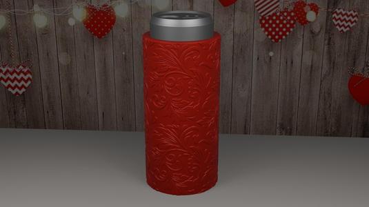 Floral Seltzer Can Holder / Vase