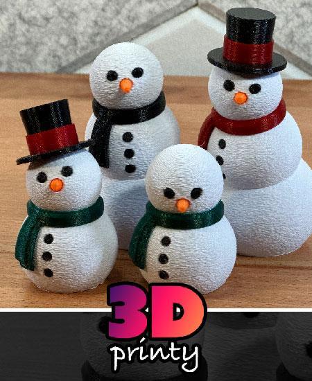 Lil Articulated Snowman Fidget