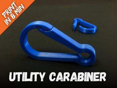 Utility Carabiner: Secure, Versatile Everyday Clip