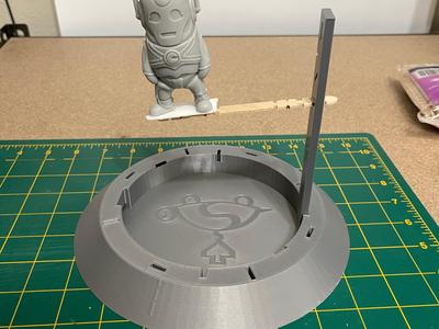Miniature Model Paint Stand