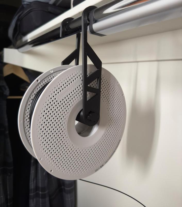 Closet Filament Spool Hanger