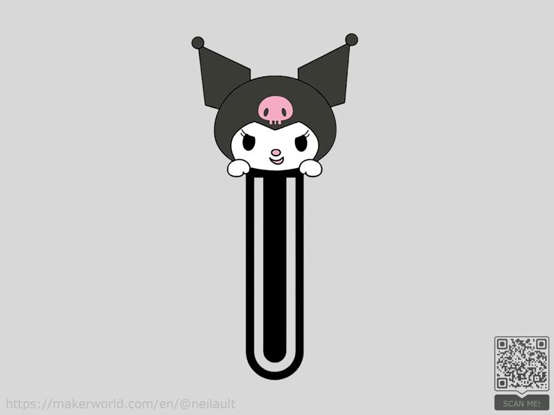 Kuromi Bookmark