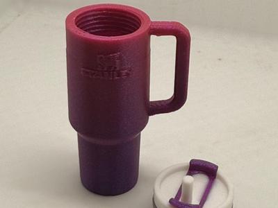 Stanley Tumbler Keychain with Stand