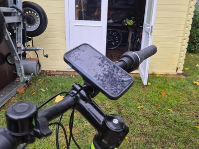 Bike phone mount