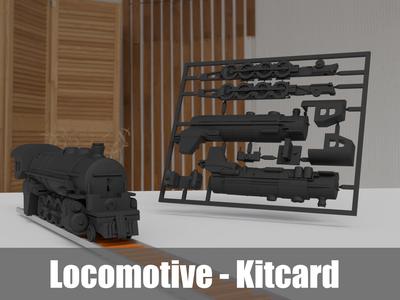 Locomotive - Kit Card - Big Boy v2
