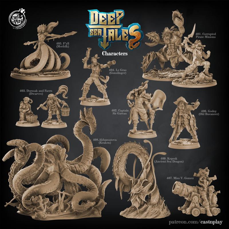Deep Sea Tales (Bundle) (Pre-Supported)