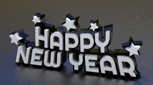 Happy New Year Sign