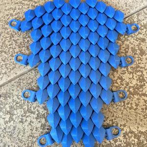 Articulated Scalemail Bracer