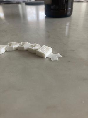 Print In Place Articulated Snake