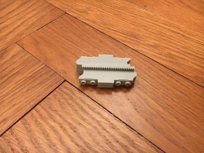 Lego Monorail Track Diagonal - 4 Studs Long   