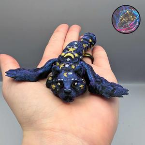 Baby Flexi Lunar Panther Keychain