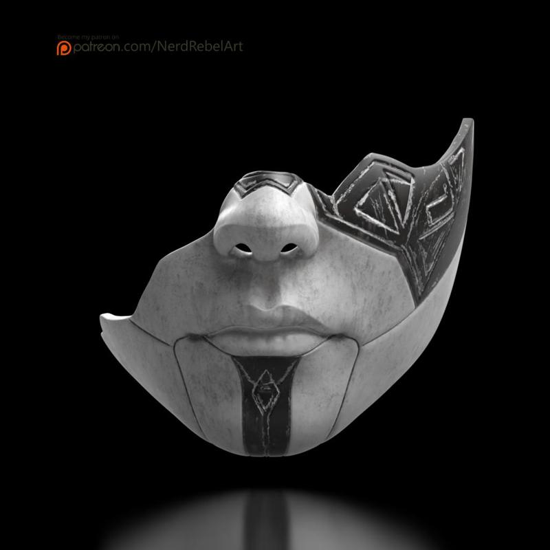 Alicia mask STL
