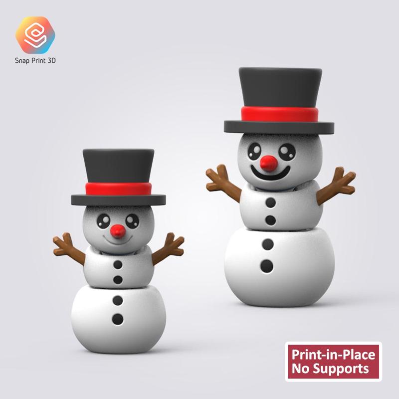 Flexi Happy Snowman