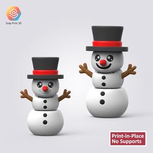 Flexi Happy Snowman