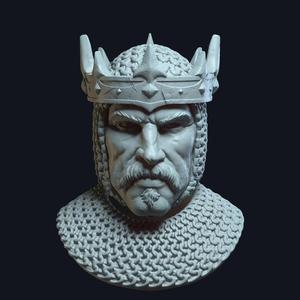 Palomino the Knight v3 (actiong figure head)