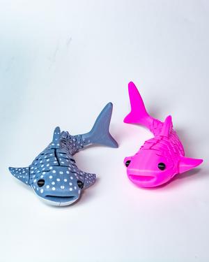 Floppy Whale Shark - Articulated whale shark