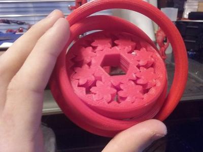 Fidget Three with Planetary Gear Center