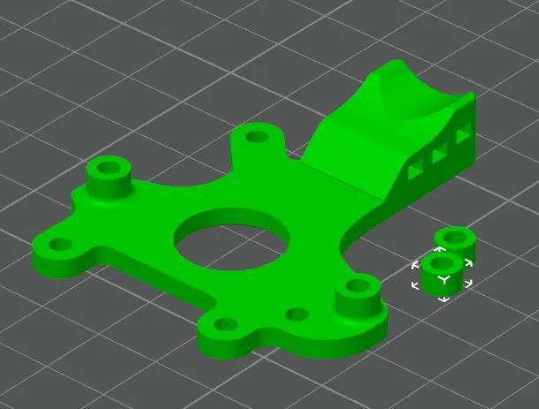 E3NG EBB36 Mount for ProtoXtruder   