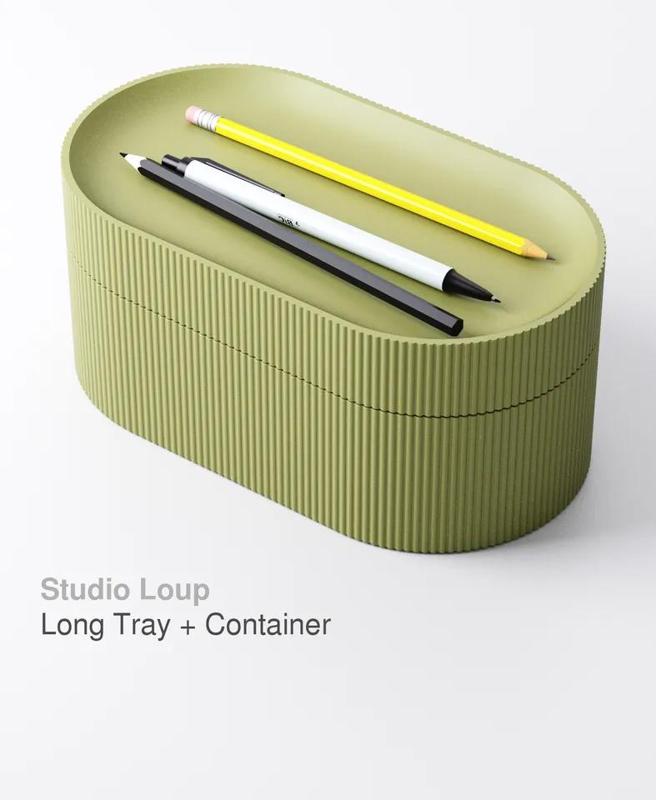 Long Tray + Container   