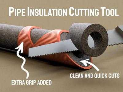 Pipe Insulation (Lagging) Cutting Tool – 11 Sizes   