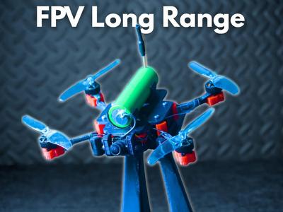 18650 Micro Foldable FPV Drone   