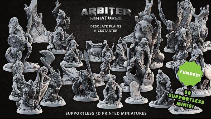 Arbiter Miniatures Kickstarter 2: Desolate Plains