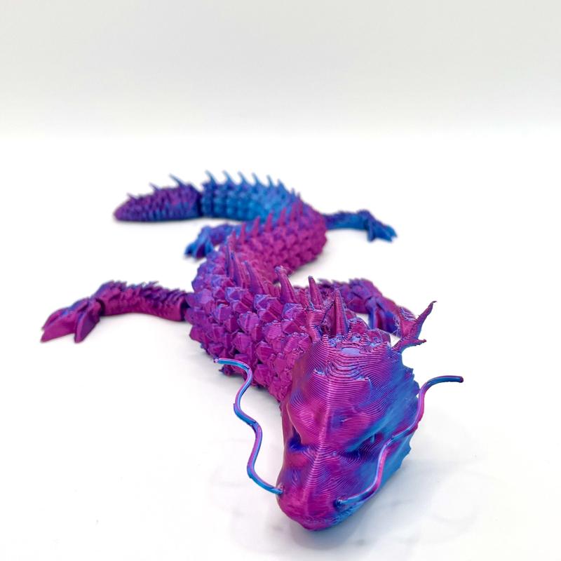 Articulated Scaly Dragon Flex Flexi Print In Place 