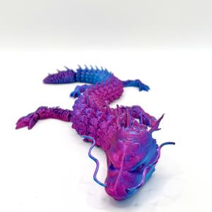 Articulated Scaly Dragon Flex Flexi Print In Place 