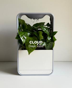 Cloud, desk pot planter.