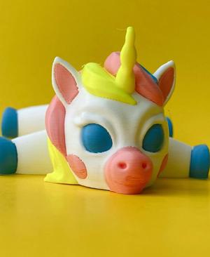 Articulated Unicorn, Cute Flexi Toy