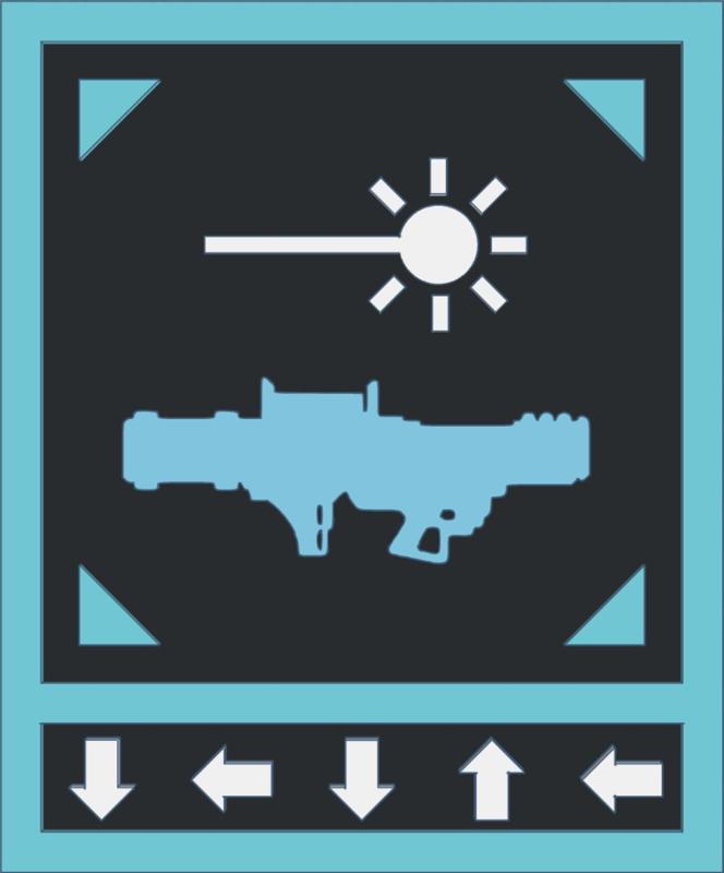 Helldivers 2 Stratagem Plaque (Laser Cannon)