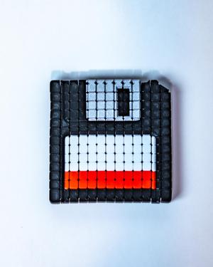 "Floppy" Disk - A floppy disk that's floppy