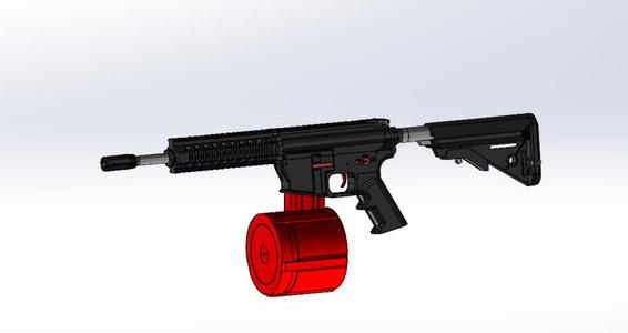 Magazine Drum M4