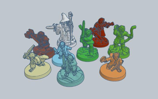 Fellowship of the Ring 10mm Scale