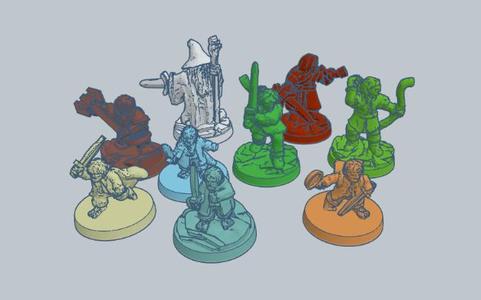 Fellowship of the Ring 10mm Scale