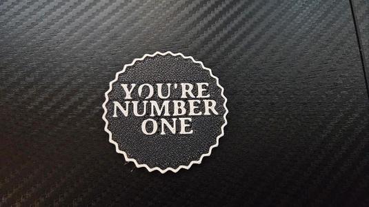 You're Number One Medal   