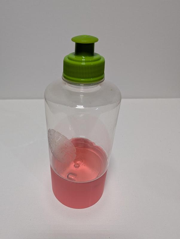 Family Dollar/Dollar Tree Clear Water Bottle with Removable Snack Compartment Adapter