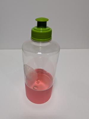 Family Dollar/Dollar Tree Clear Water Bottle with Removable Snack Compartment Adapter