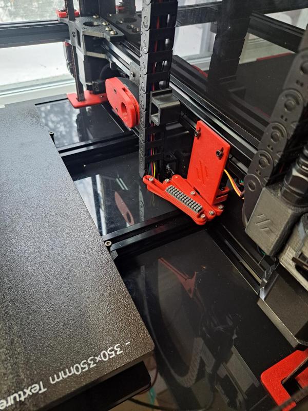 Voron 2.4 gantry nozzle brush