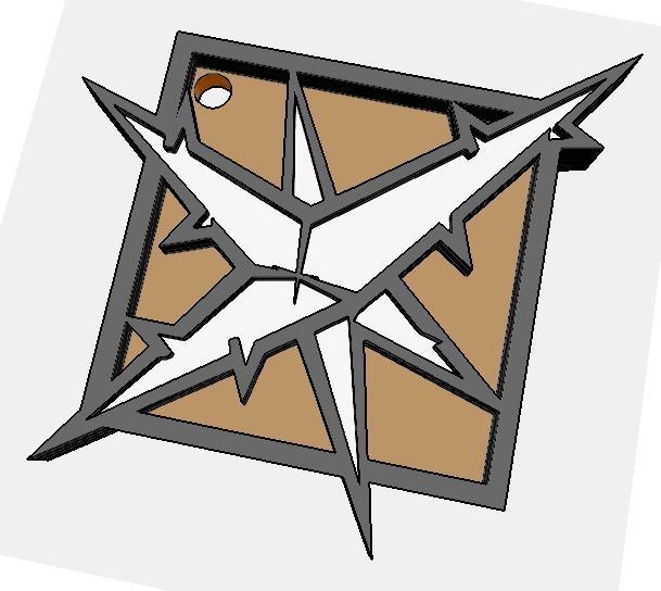 Lesion - Keychain (Rainbow Six Siege)