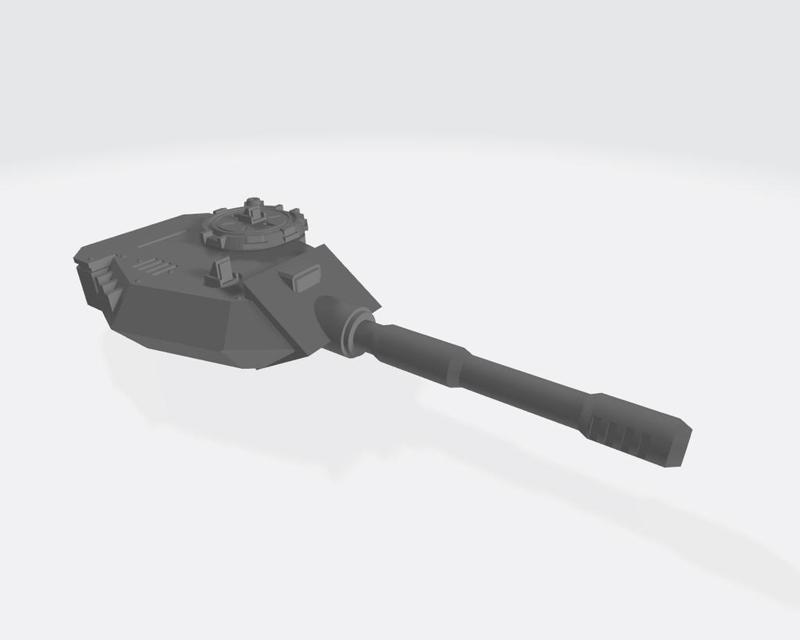 Interstellar Army Tank Cannon