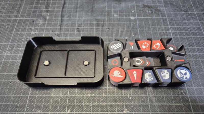 Kill Team 2024 token caddy / box / holder small