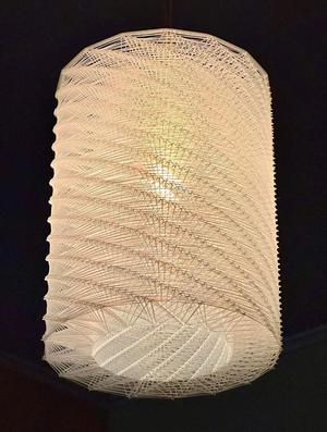 Orbital Structural Print In Place Lamp