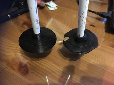 Ski pole basket