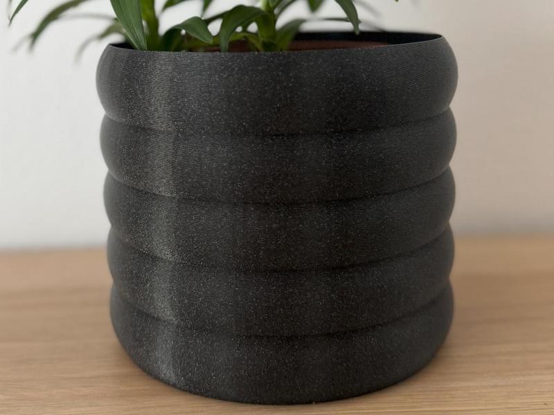 Vase Mode Ringed Plant Pot