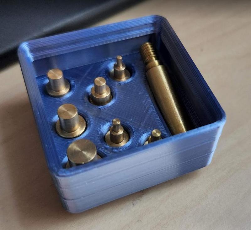 Gridfinity Heat Set insert tool holder