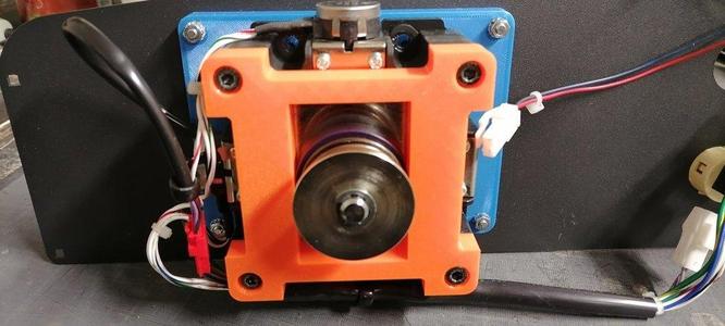 1 axis restrictor gate for sanwa JLK-GF2-EV "gundam" analog stick