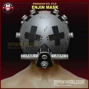 Gachiakuta Enjin Full Face Mask - Anime Cosplay Helmet