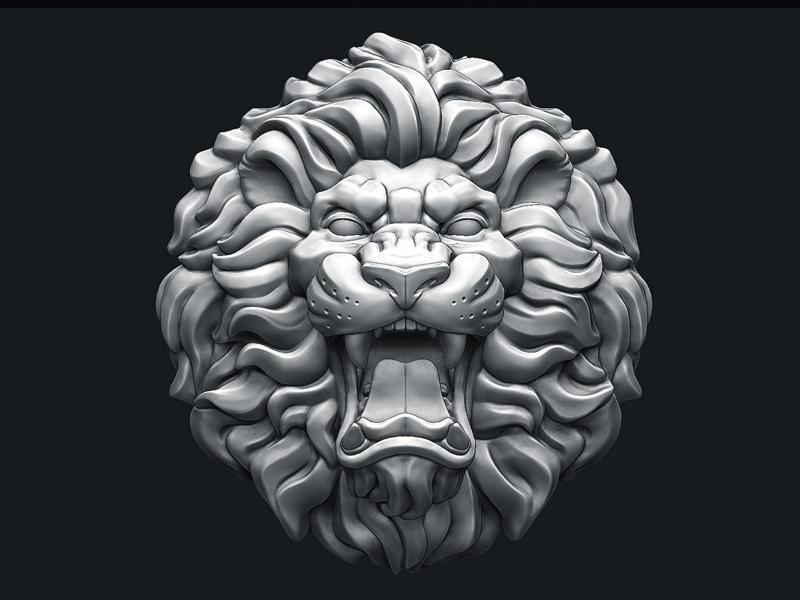 Roaring Lion Head V2